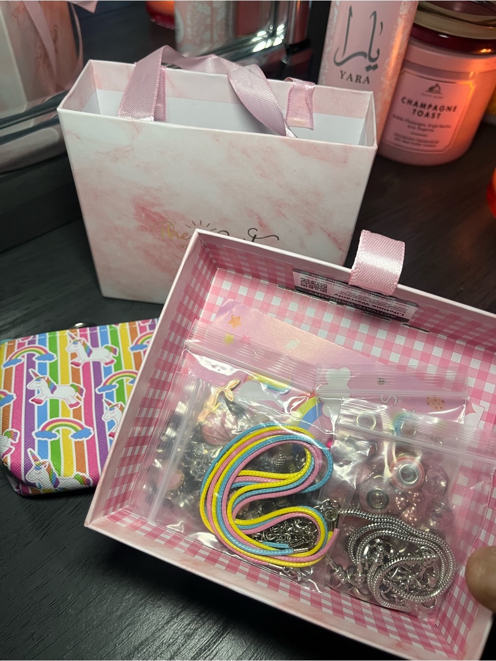 66-piece charm bracelet making set